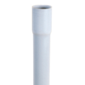 Conduit isolant rigide lisse - irl - 3321 - tulipé  - nf - longueur 2,4m - diamètre 20mm - gris ral7035