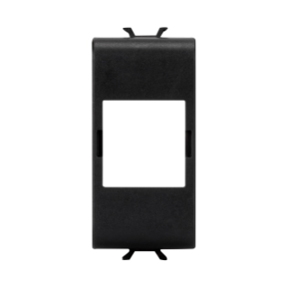 Adapter for housing data connectors - type systimax commscope - 1 module - black - chorus
