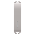 One-way switch 1p 250v ac - 10ax illuminable - with diffuser - 1/2 module - natural beige - chorus
