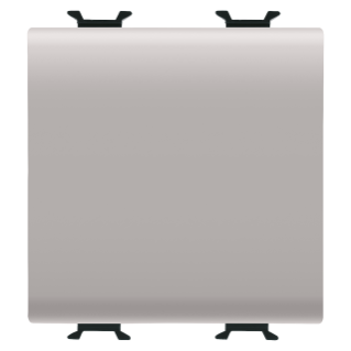 Two-way switch 1p 250v ac - quick wiring terminals - 16ax - neutral button - 2 modules - natural beige - chorus