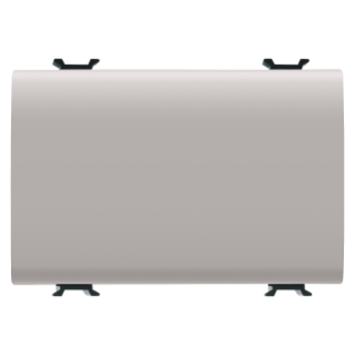 Push-button 1p 250v ac - no 16a - neutral button - 3 modules - natural beige - chorus
