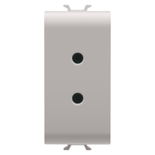 Selv socket-outlet - 2p 6a 24v - 1 module - natural beige - chorus