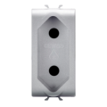 Socket-outlet 1m 2p 10a israeli std ti.