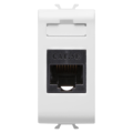 Connecteur rj45 1m cat. 5e utp bl. sat.