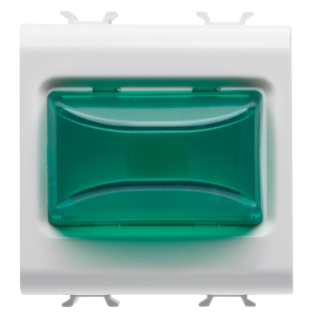 Voyant saillant vert 3w 2m bl sat.