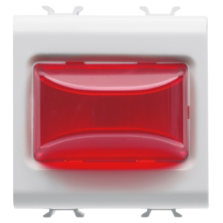 Voyant saillant rouge 3w 2m bl sat.
