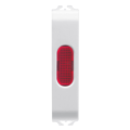 Voyant de sign. rouge 1/2m bl sat.