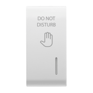 Touche interch. 'dnd' 1m bl sat.