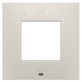 Plaque ego smart 2p beige naturel