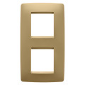 Plaque one 2+2p v or