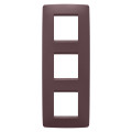 Plaque one 2+2+2p v rouge toscane