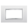Plaque Lux 4p Blanc CrÈme
