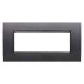 Plaque lux rect. 6p ardoise absolue