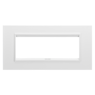 Plaque lux 6p bl monochrome