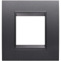 Plaque lux 2p ardoise absolue