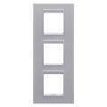 Plaque lux 2+2+2p v titane