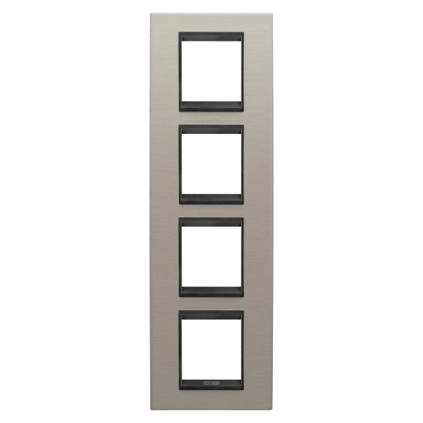 Plaque lux 2+2+2+2p v métal aluminium
