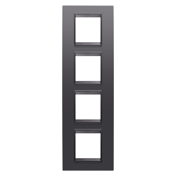 Plaque lux 2+2+2+2p v ardoise absolue