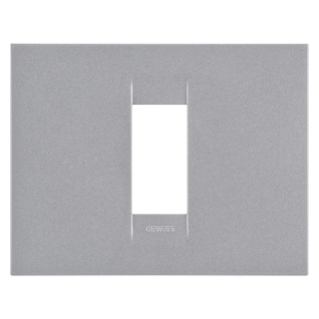 Plaque geo 1p titane
