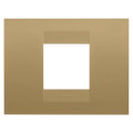Plaque geo rectangulaire 2p or