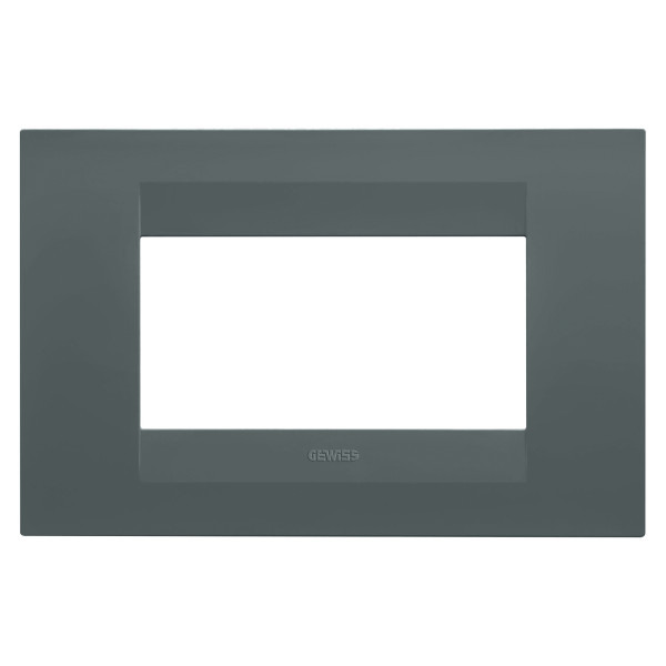 Plaque geo rectangulaire 4p sarcelle