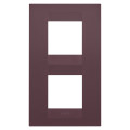 Plaque geo 2+2p v rouge toscane