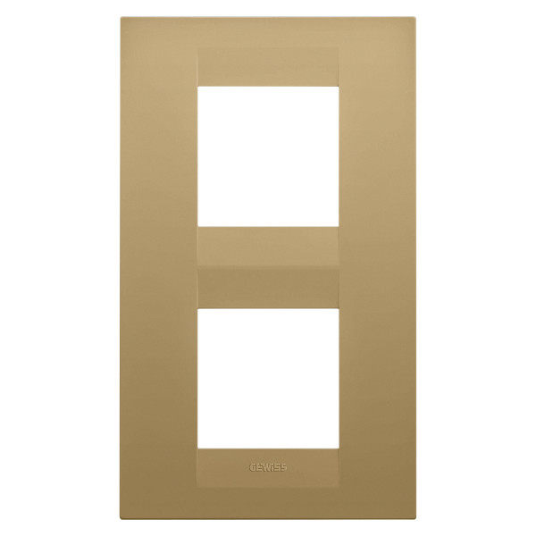Plaque geo 2+2p v or