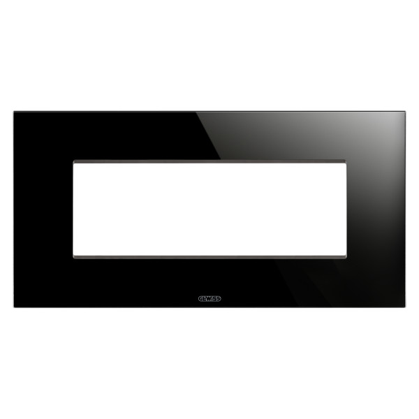 Plaque ice 6p verre noir