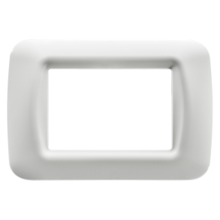 Plaque 3 pos.blanc nuage top system