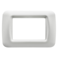 Plaque 3 pos.blanc nuage top system