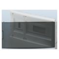 Coffret enc.dec.4+12m.ip40 porte trans.