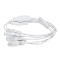 Cordon quadruple RJ45 pour coffret de communication