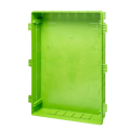 Back box for flush mount. enc. 36m green