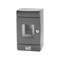 Coffret Ip55 Secur.4m.rail En50022 Gris