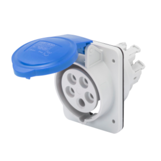 Socle prise 10°hp ip44 3p+n+t 32a 230v 9