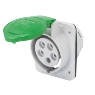 Socle prise 10° hp ip44 3p+n+t 16a >50v1