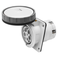 Socle pc 10° hp ip67 2p+t 125a 500v 7h