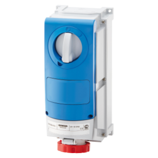 Prise Bl.ip66 A.f.3p+t 16a 400v 6h Dir