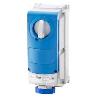 Prise Bl.ip66 A.f.3p+t 32a 230v 9h Dir