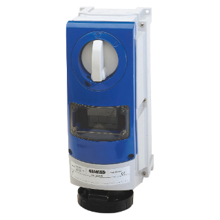 Prise Bl.ip66 A.f.3p+n+t 63a 500v 7h Cbf