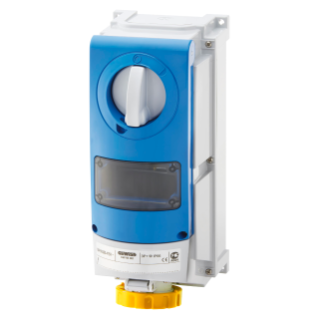 Prise Bl.ip66 A.f.3p+t 16a 110v 4h A.m