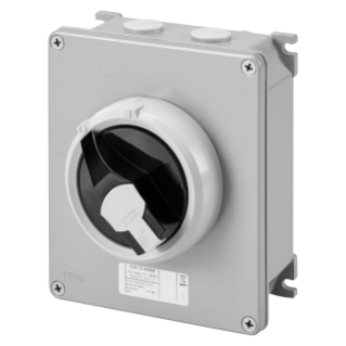 Inter-sect. hp metal. 40a 3p+n commande