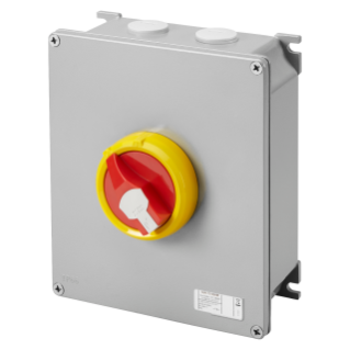 Inter-sect. hp metal. 80a 3p+n urgence