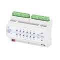 Attuatore combinato 6/12 can.8ax knx