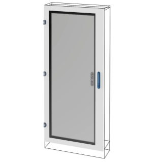 Qdx 630l pavim porta vetro 850x2000