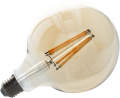 Ampoule filament g125/e27 - 3 step-dimmable / ambré