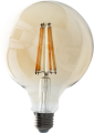 Ampoule filament g125/e27 - 3 step-dimmable / ambré