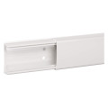 OptiL. Mini - moulure av. retenue de câbles PVC blc polaire 18x45mm 2 comp. 2,1m