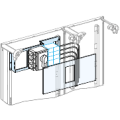 Platine de Montage Blanche PrismaSeT G Active Schneider Electric - NSX-INS250 Horizontal