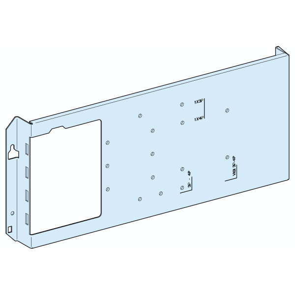 Prismaset g active - platine nsx250 horiz.-fixe-cde rotative-l600-ral9003
